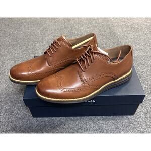 NWB Cole Haan Men's 10M ØriginalGrand Remastered Wingtip Oxfords $180
